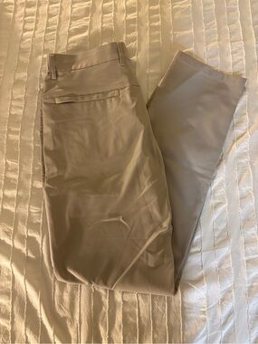 Men's Jack Archer Slim-Fit Tech Pants in Light Tan